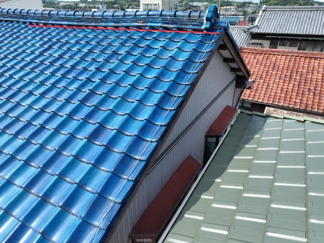 瀬戸市　棟のずれ