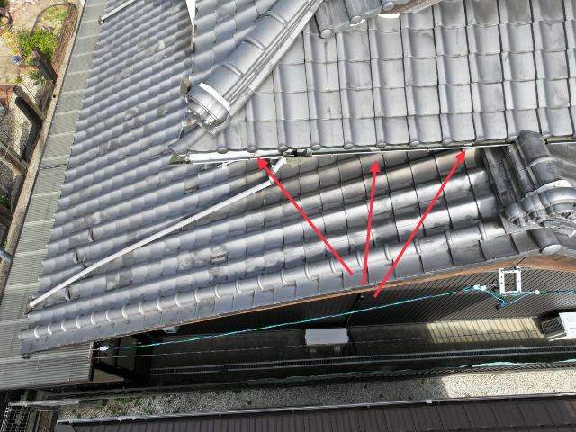 多治見市平井町　雨樋