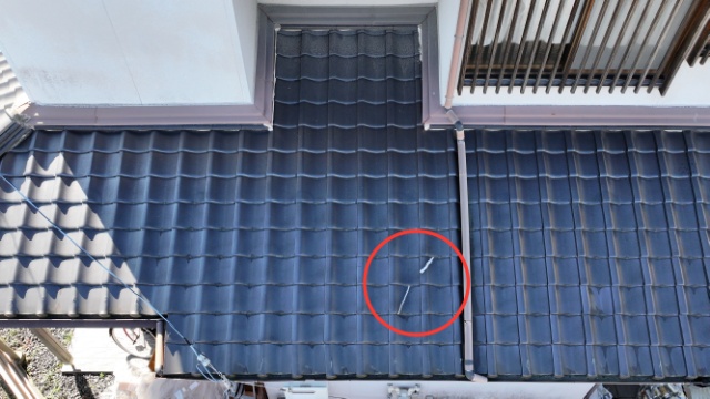 市之倉町　ひび