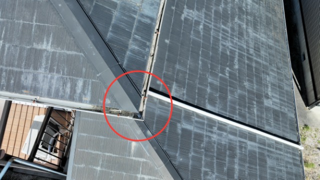 瑞浪市明賀台　樋汚れ