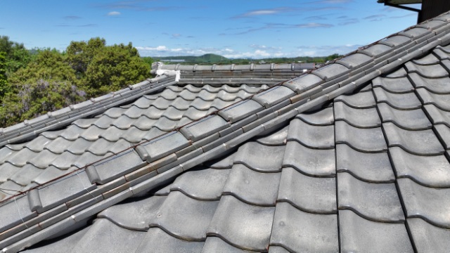 多治見市京町　棟のずれ