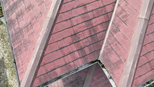 多治見市脇之島町　屋根の劣化