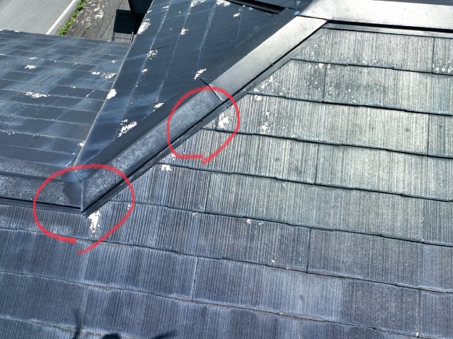 多治見市大針町　釘の浮き