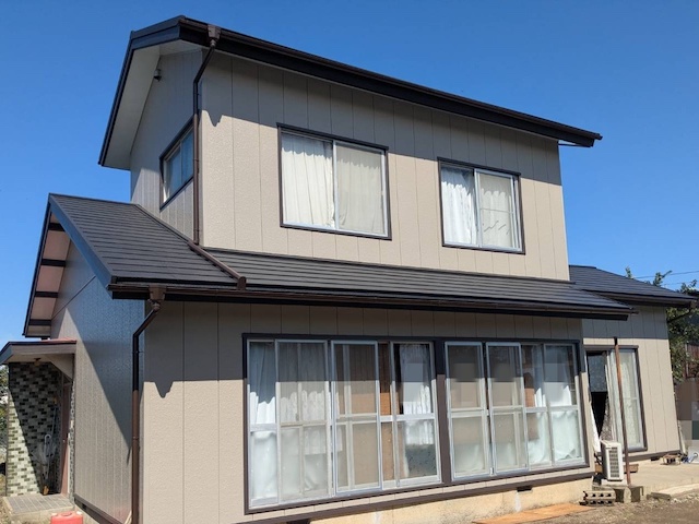 工事後お客様の写真