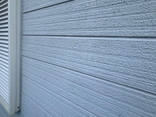 古河市　屋根工事をきっかけに足場を活用して外壁塗装　施工前の写真　