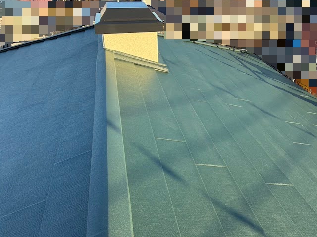 小山市　ナショナル住宅屋根カバー工事　施工後の写真