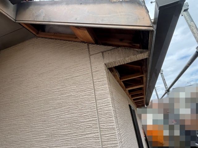 軒天の張り替え1