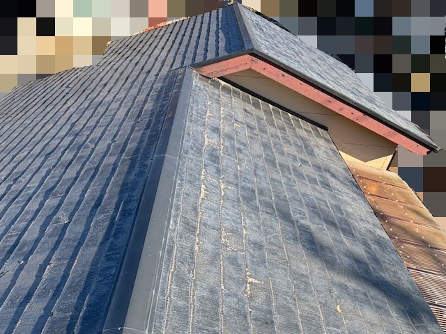 栃木市　スーパーガルテクトで屋根カバー　施工前の写真