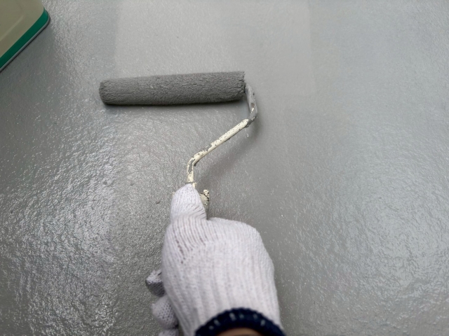 トップコート塗布2回目