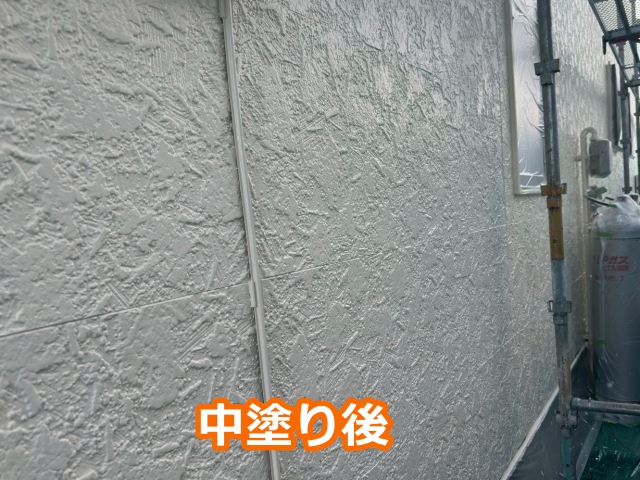 中塗り後