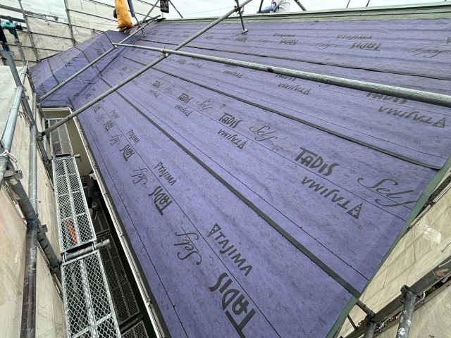 様々なリスクからお住まいを守る防水紙