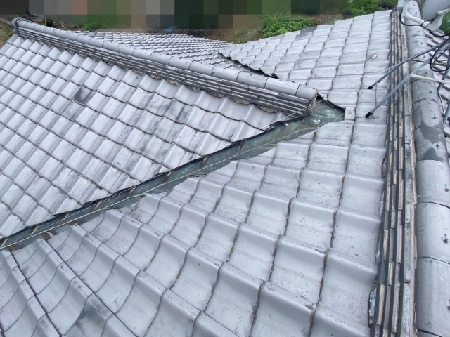 雨漏り相当部分を見てみます