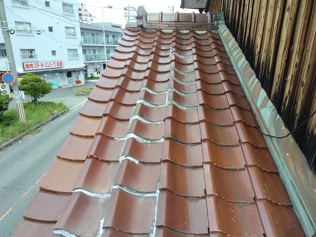 加古川市　不適切なラバーロック工法