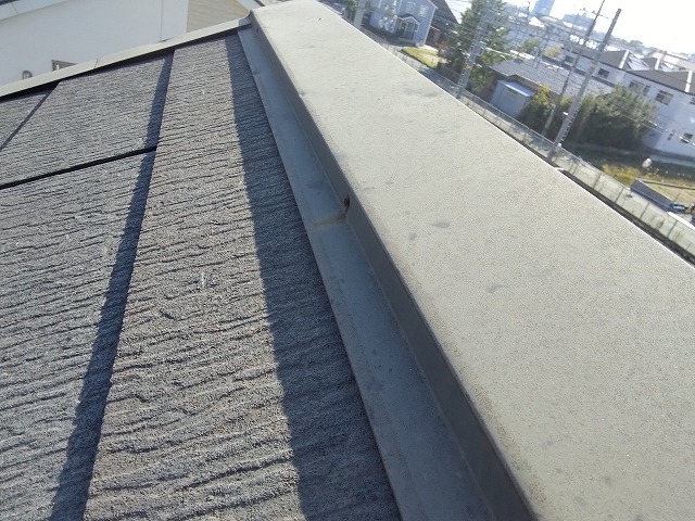 加古川市　棟包み板金雹後