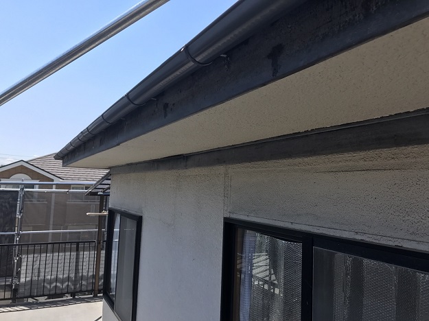 姫路市　雨樋　施工前　劣化