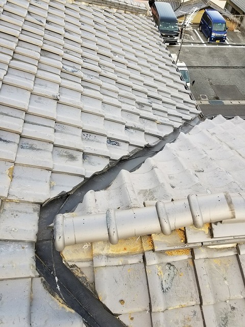 高砂市　谷板金交換工事　完了