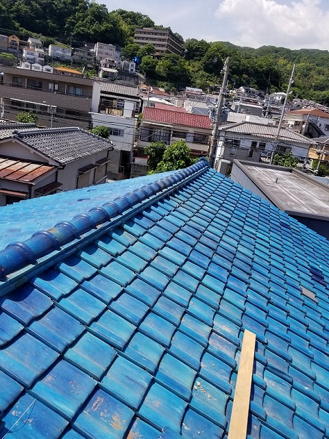 高砂市　棟積み直し　施工完成