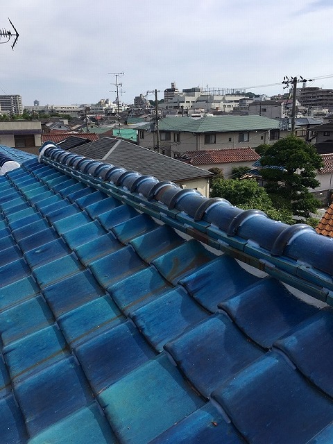 施工後の棟全景