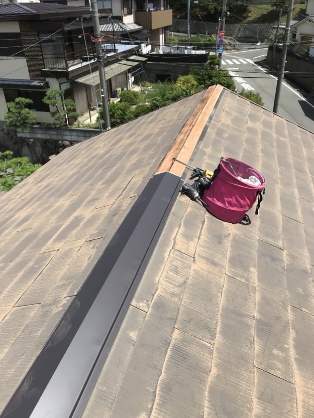 加古川市　棟板金　新設