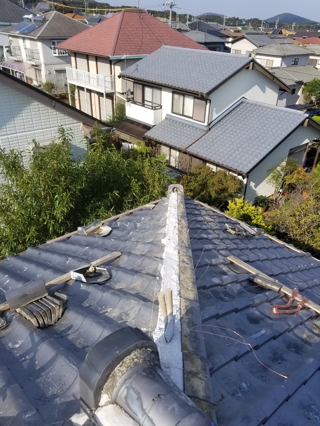 高砂市　既存棟解体　モルロック