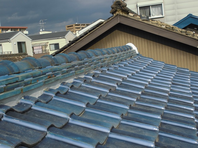 姫路市　棟積み直し　完成