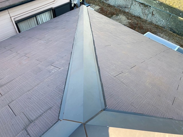 加古川市　棟板金　完成