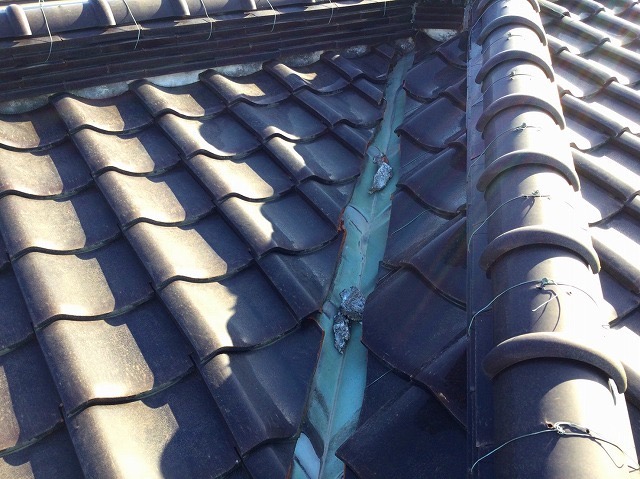 加古川市　屋根補修工事　劣化部の拡大