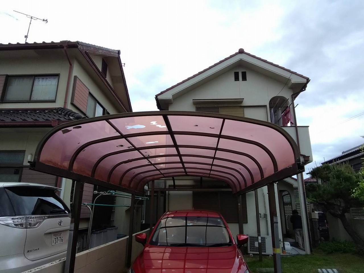 カーポート屋根ポリカーボネート