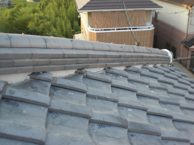 加古川市　棟瓦修理