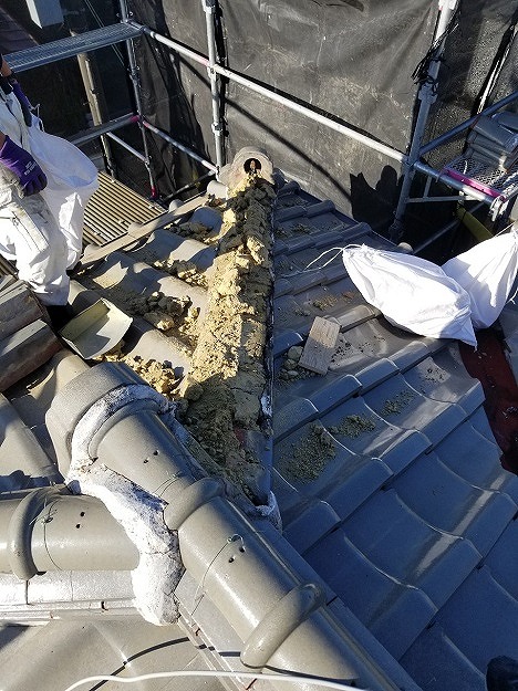 既存棟の解体と内部の状態確認