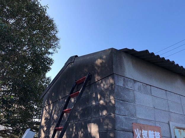 姫路市　工場離れの平屋倉庫