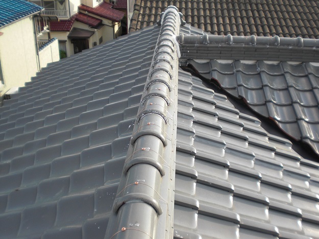 明石市　棟　谷　施工完了