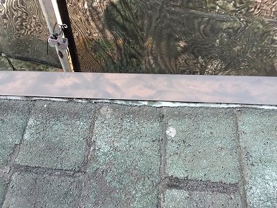 加古郡播磨町　シングル屋根　ケラバ　