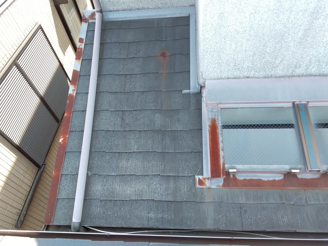 加古川市　カラーベスト色あせ