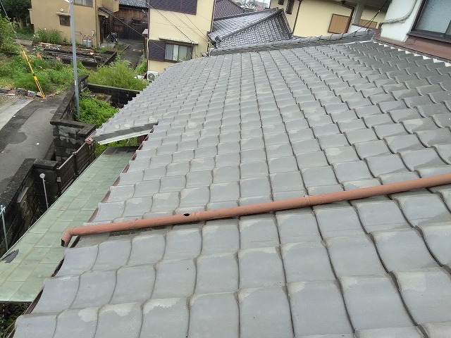 姫路市　下屋這い樋穴あき