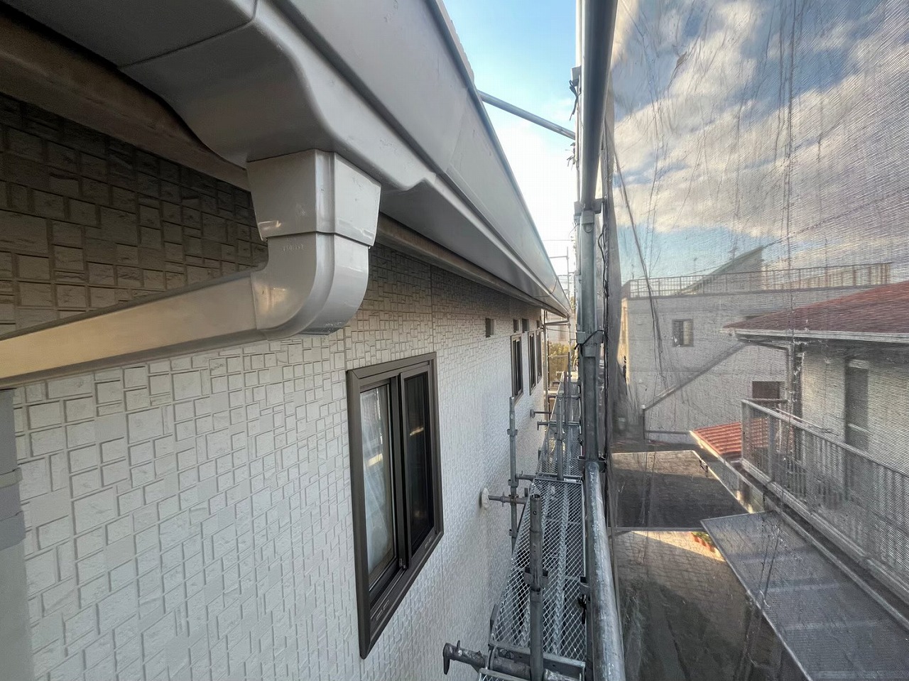 雨樋交換工事完了