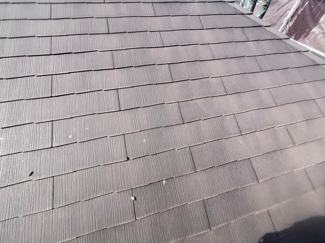 雹　スレート欠け