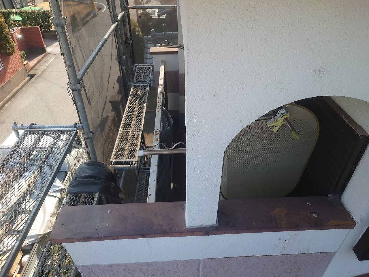 竪樋(60パイ)撤去