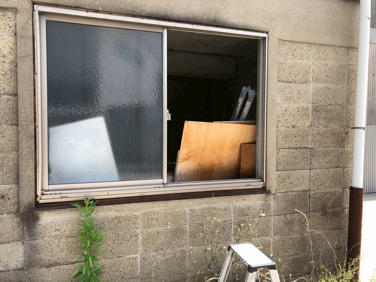 加古川市で窓ガラス交換