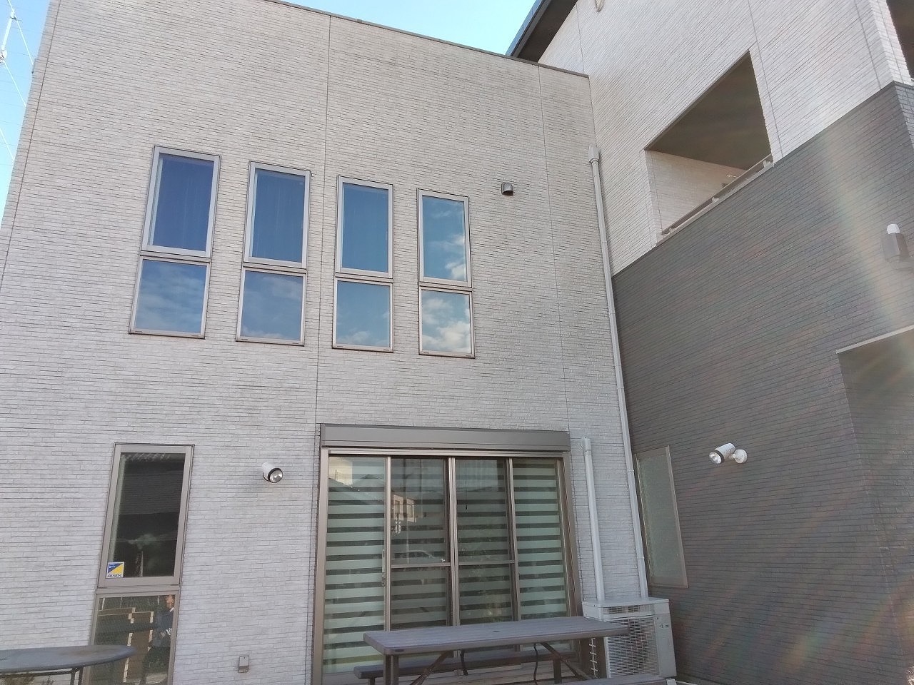 加古川市　外壁サイディングの欠け