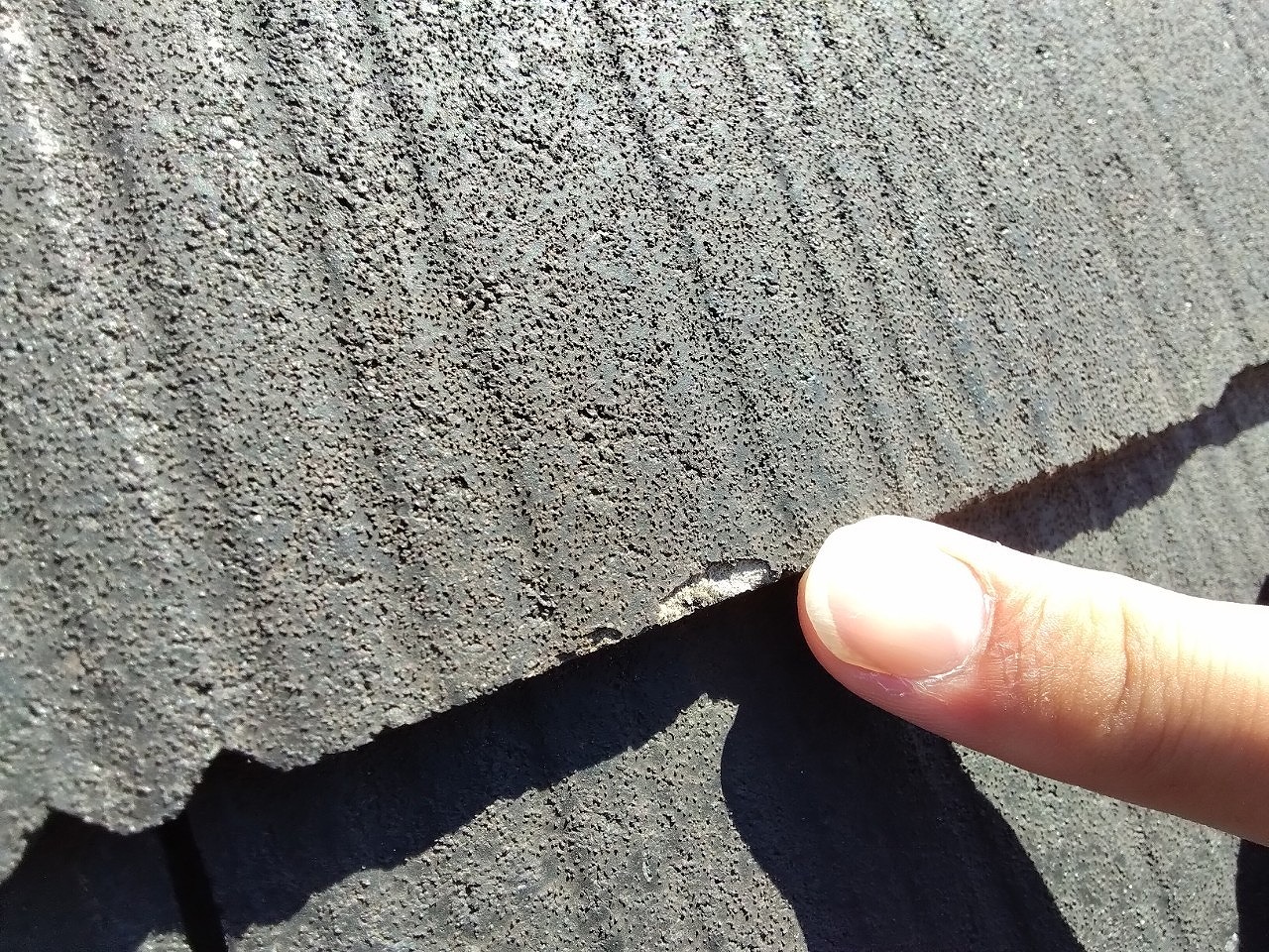 コロニアルクアッド欠け