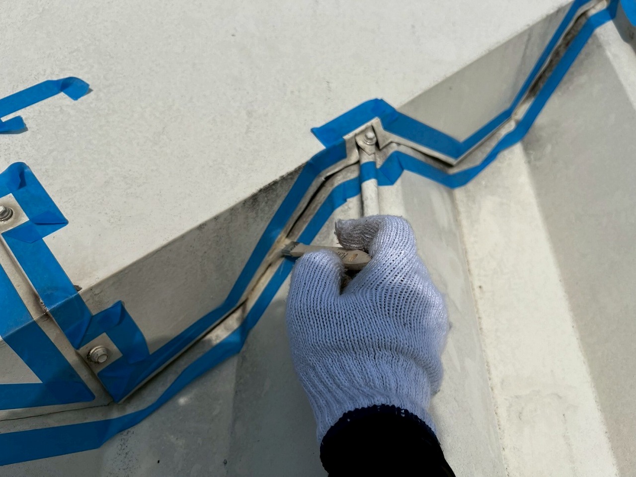 加古川市　板金屋根プライマー