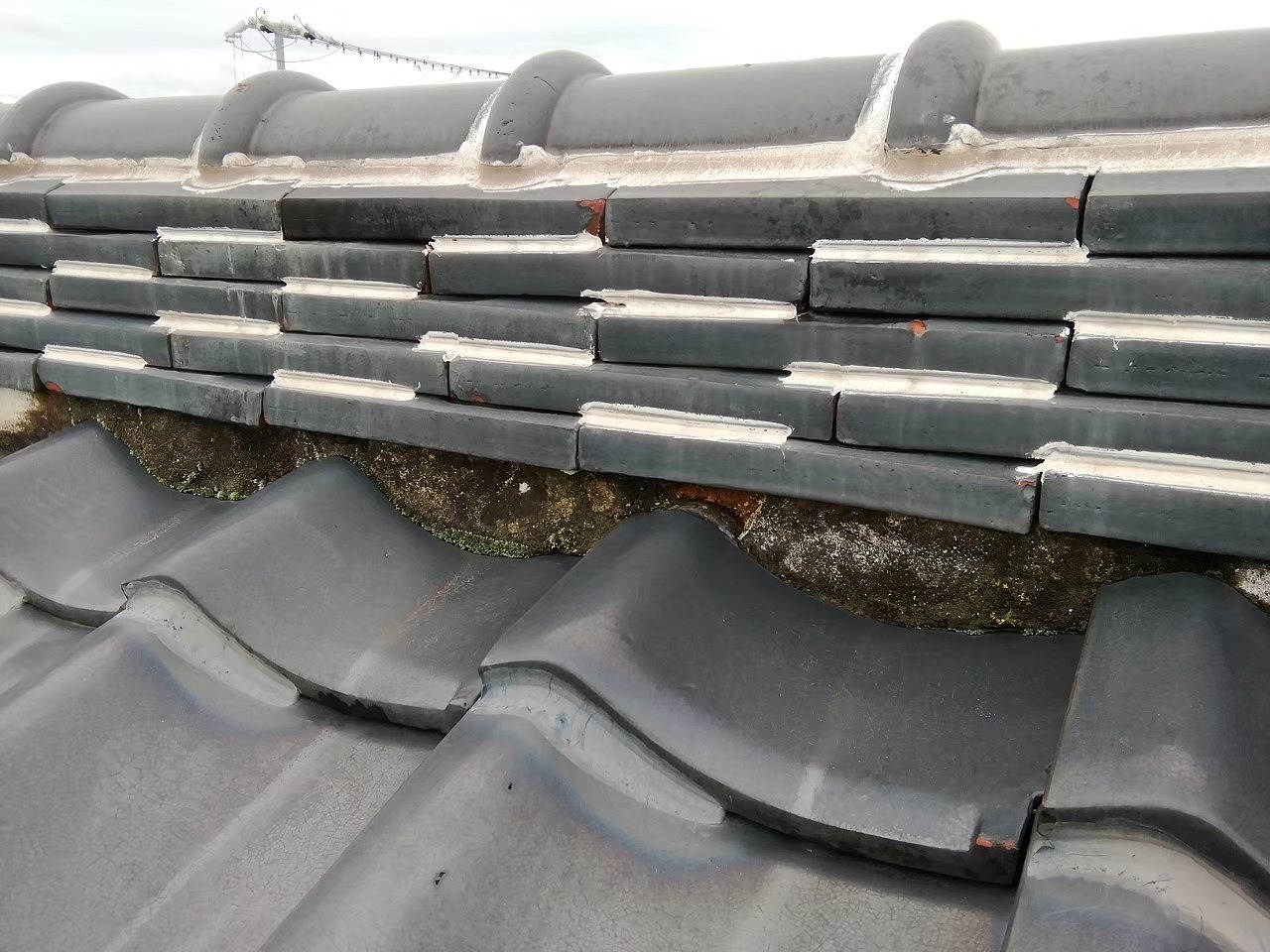 漆喰面戸　腐食