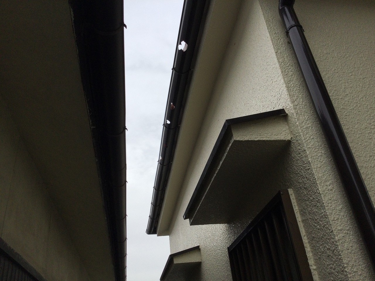 加古川市　雹でとい破損