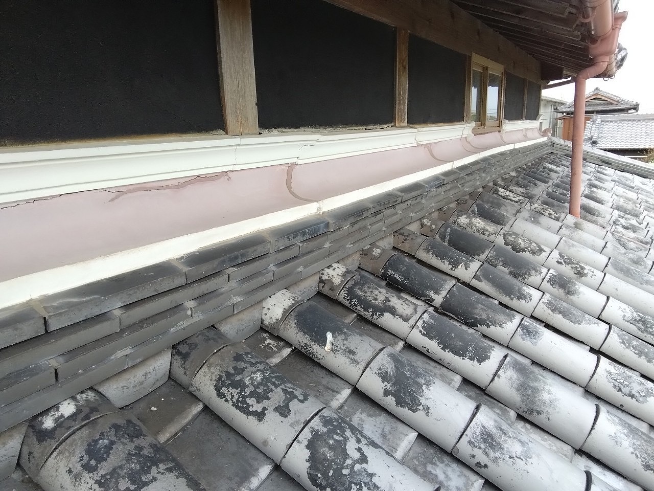 加古川市　日本家屋　帯亀裂