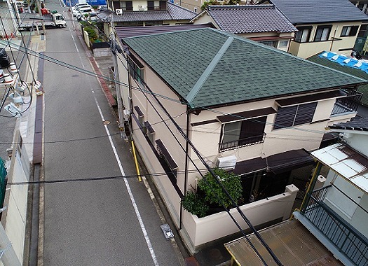 加古川市　外壁屋根塗装　雨漏り改善