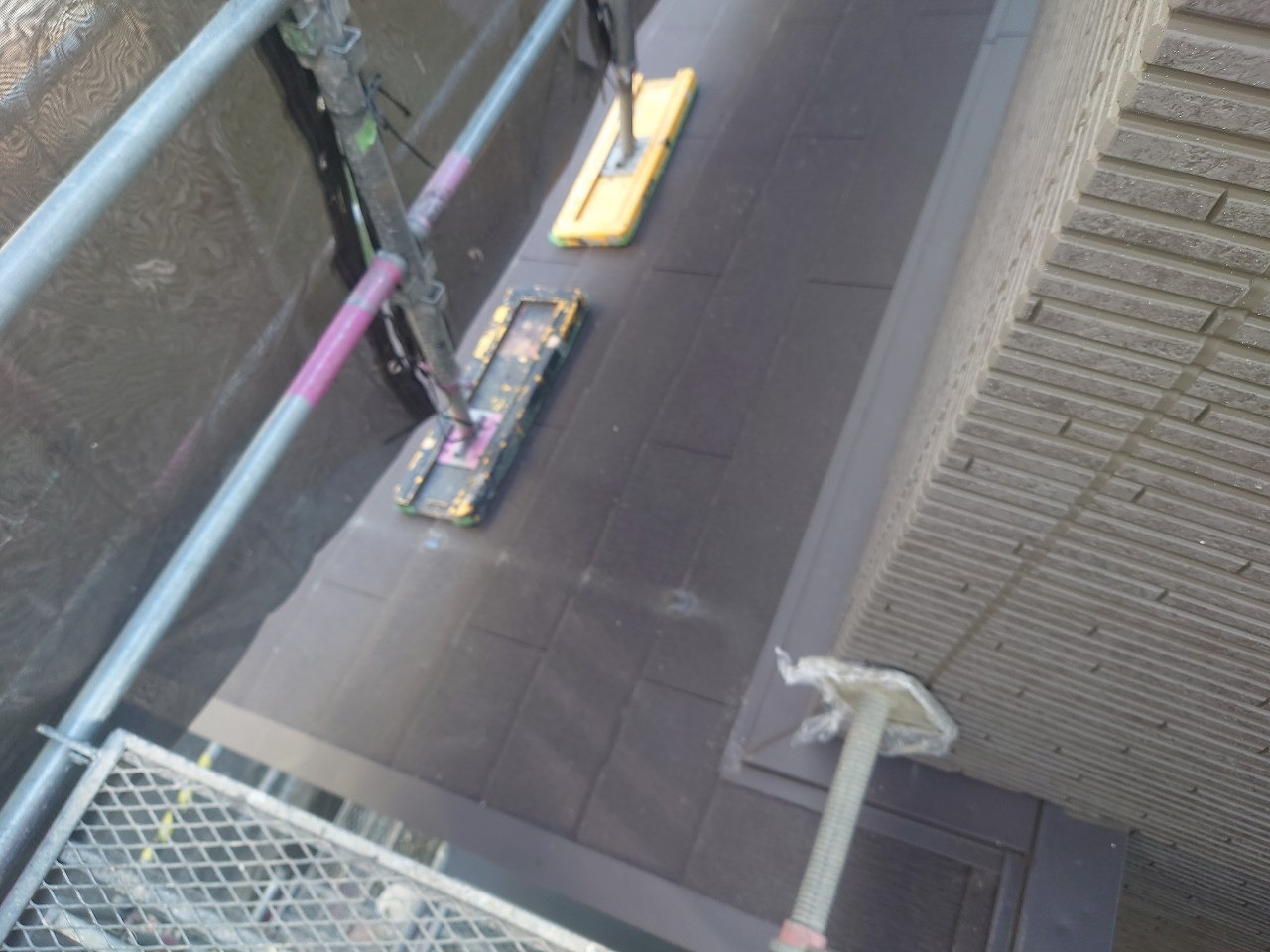 60パイ　竪樋　撤去