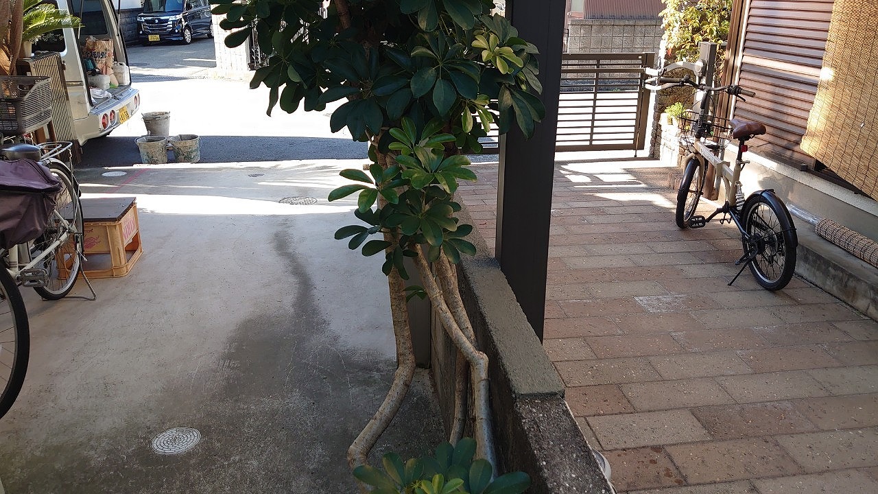 外構ブロック塀左官補修