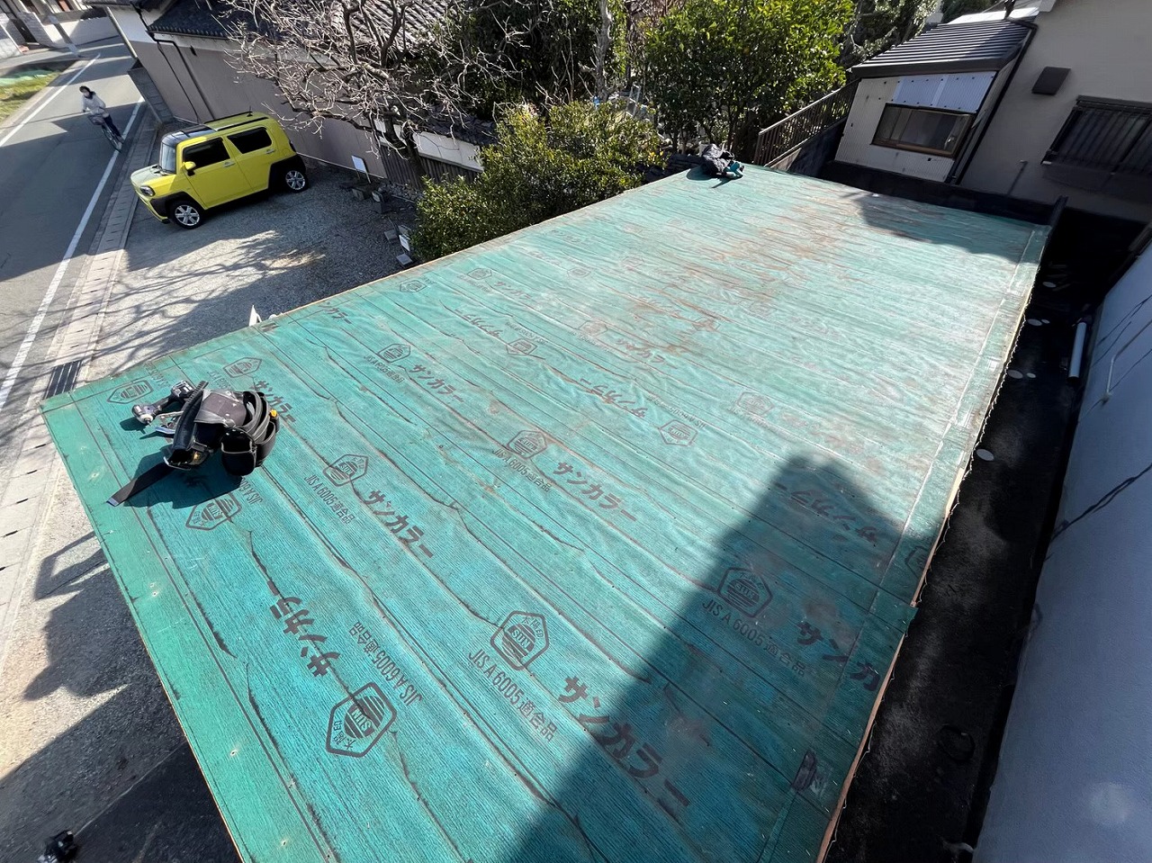 スレートめくりました。