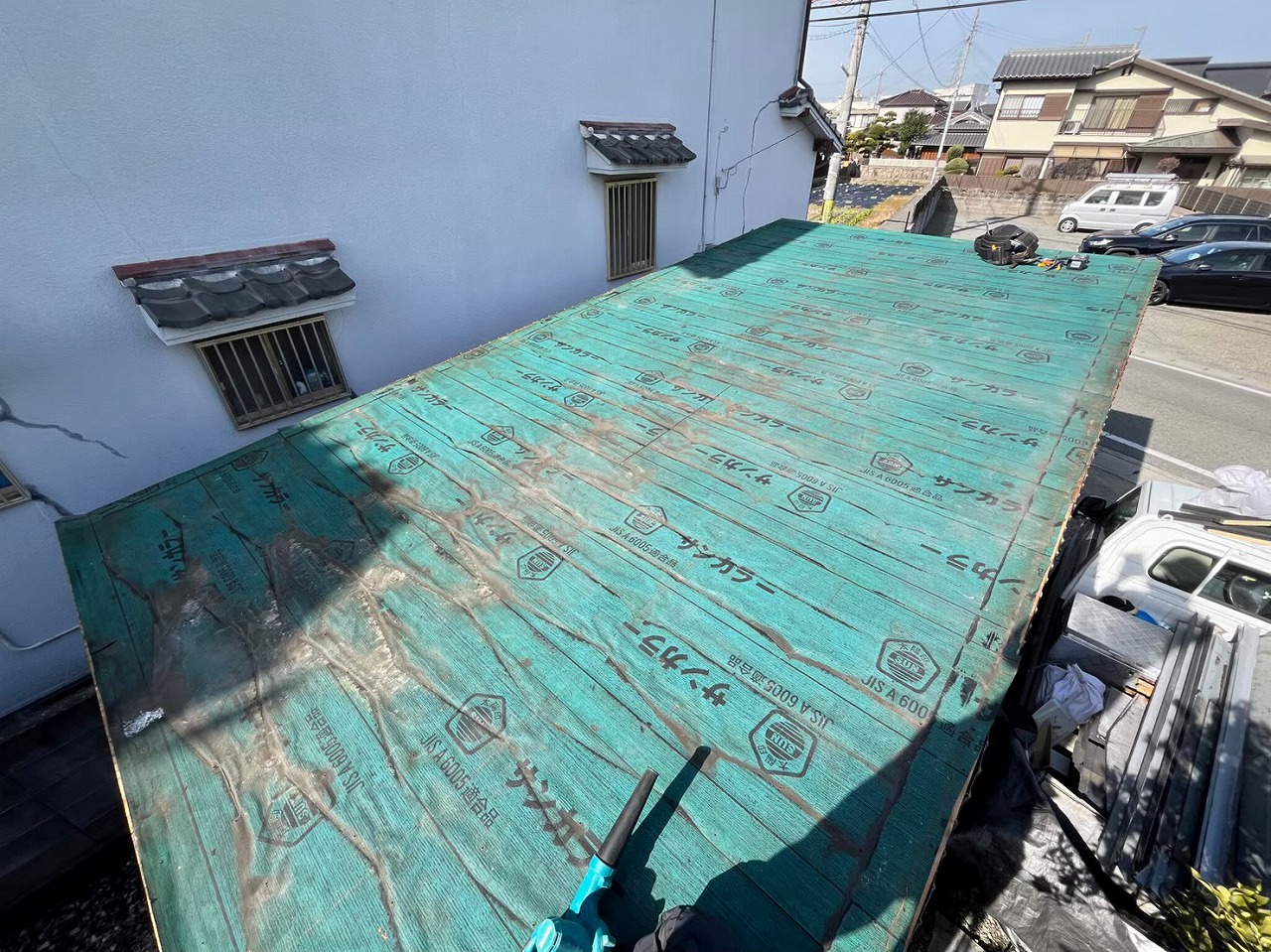 既存のルーフィング